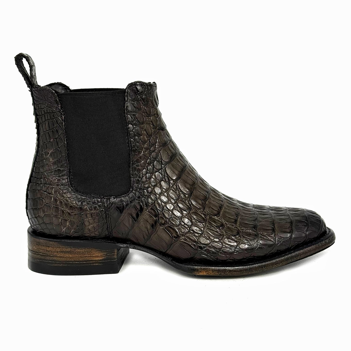 CARLO BROWN PITON BOOTS