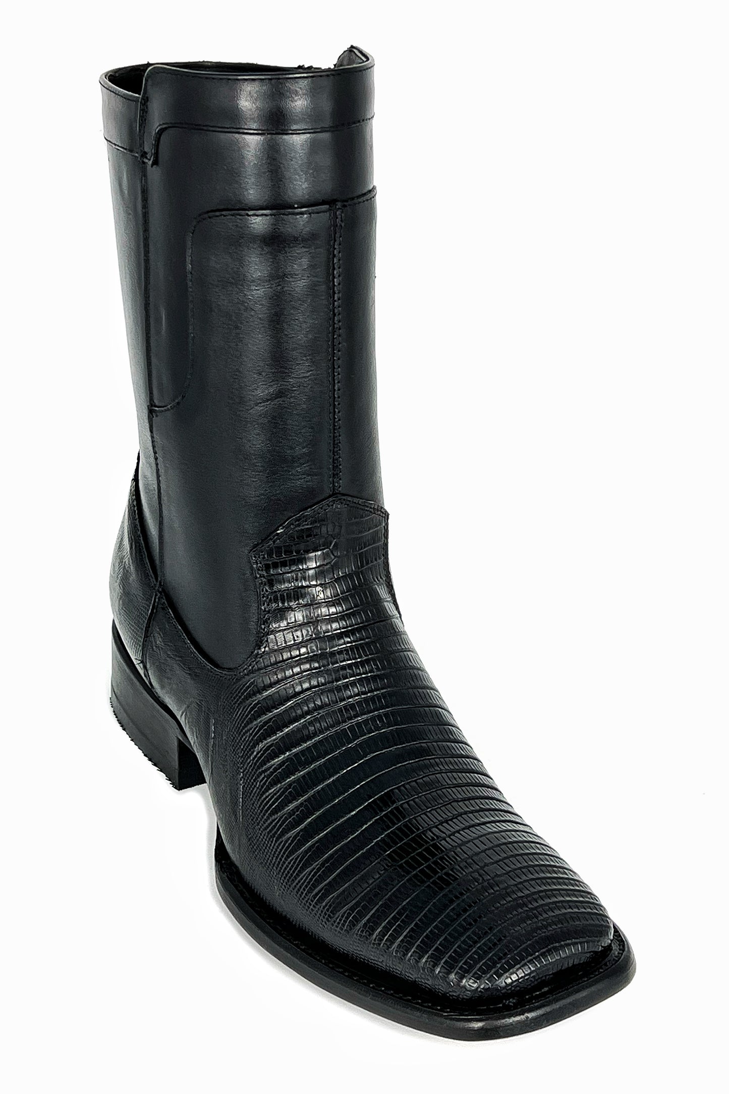 EMMA BROWN LIZARD BOOTS