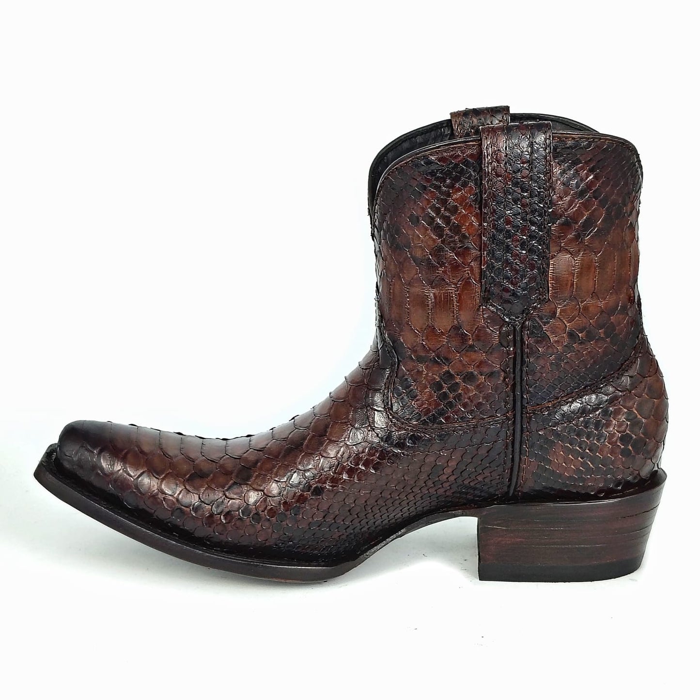 EMMA BROWN PITON BOOTS