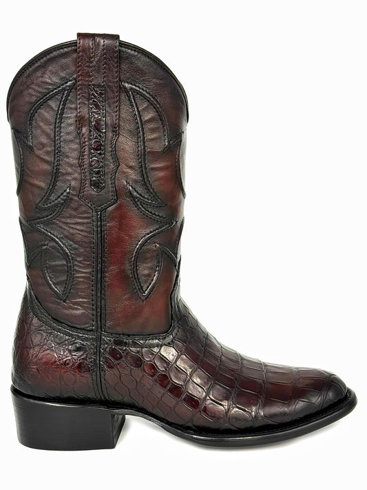 EMMA BROWN PITON BOOTS