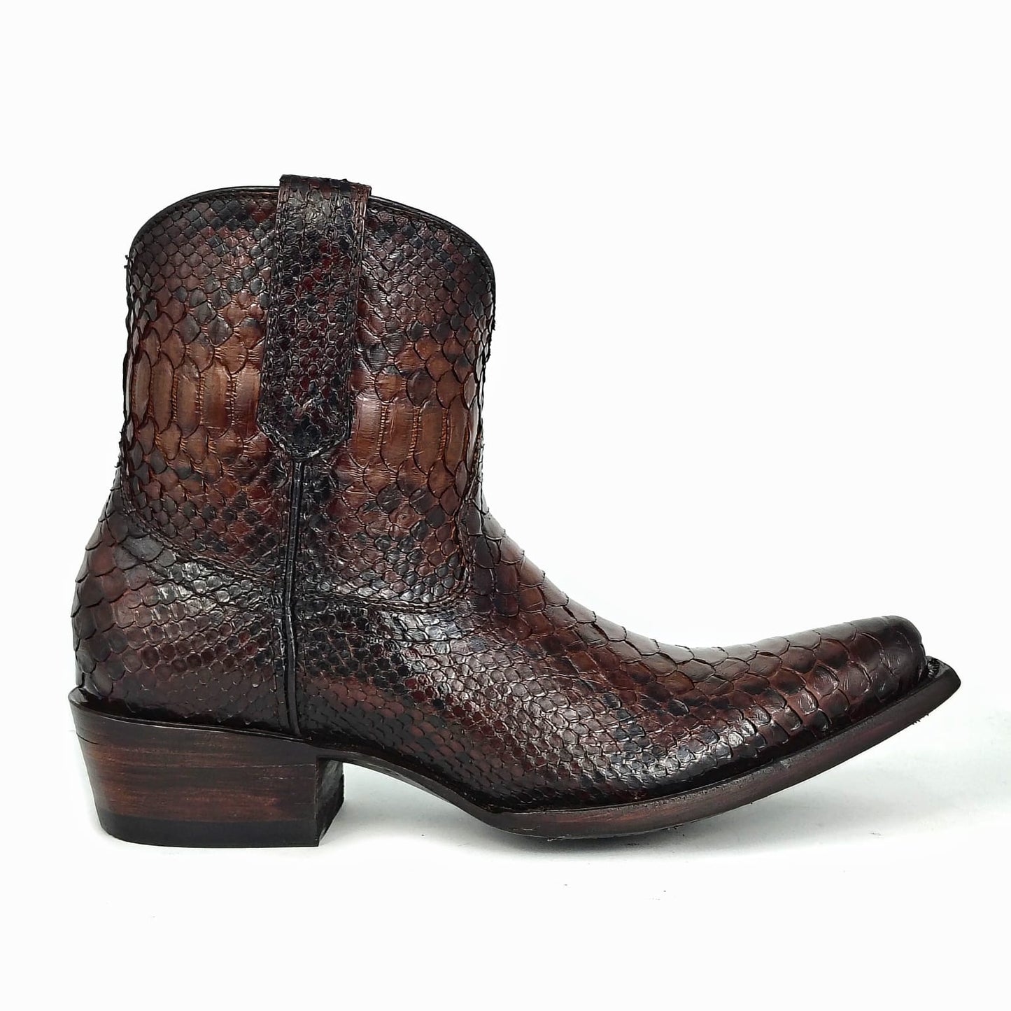 EMMA BROWN PITON BOOTS