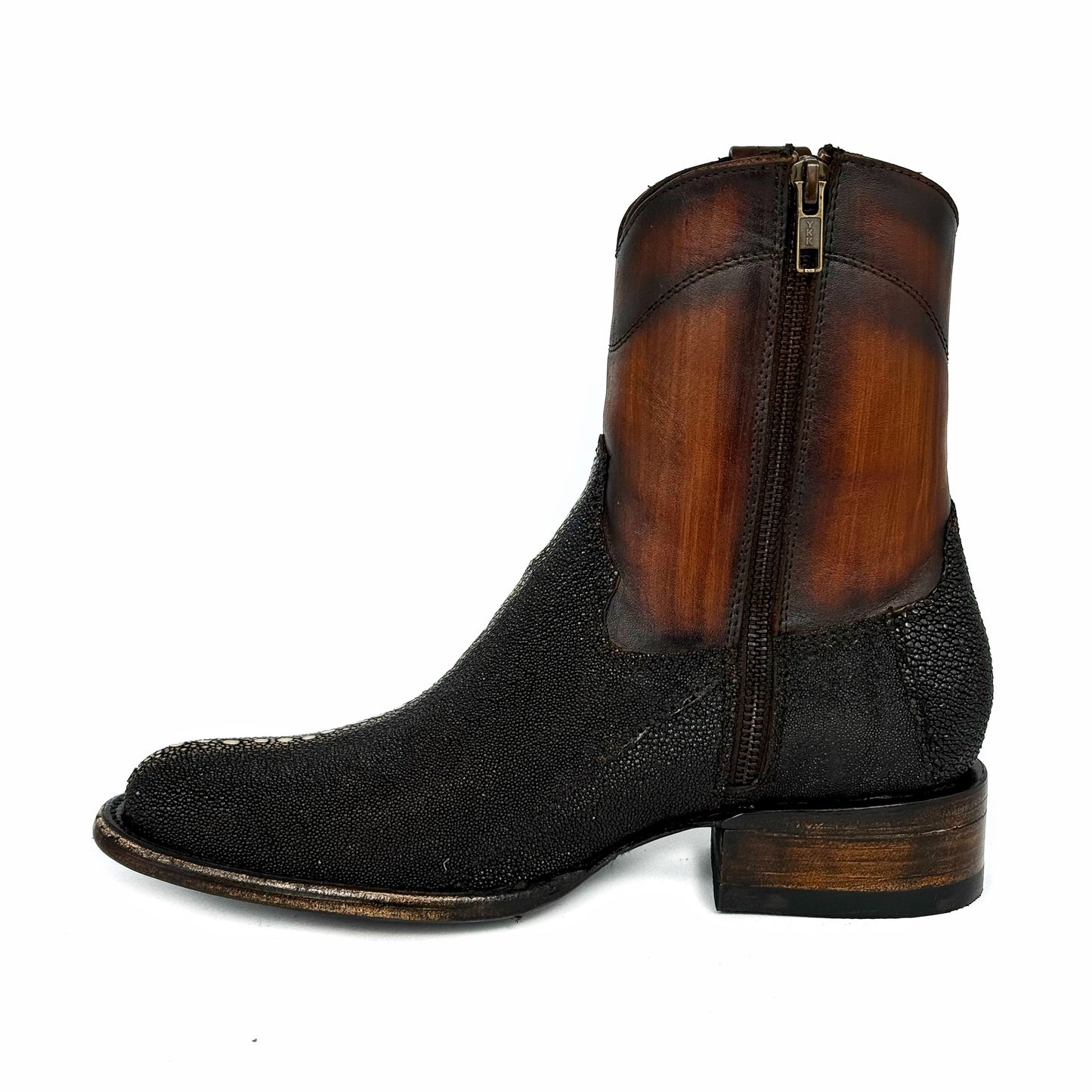 EMMA BROWN PITON BOOTS