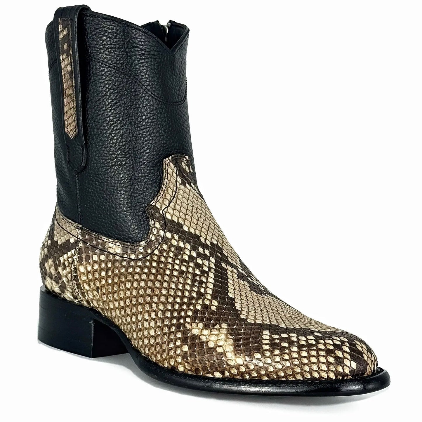EMMA NATURAL PYTHON BELLY OVAL
