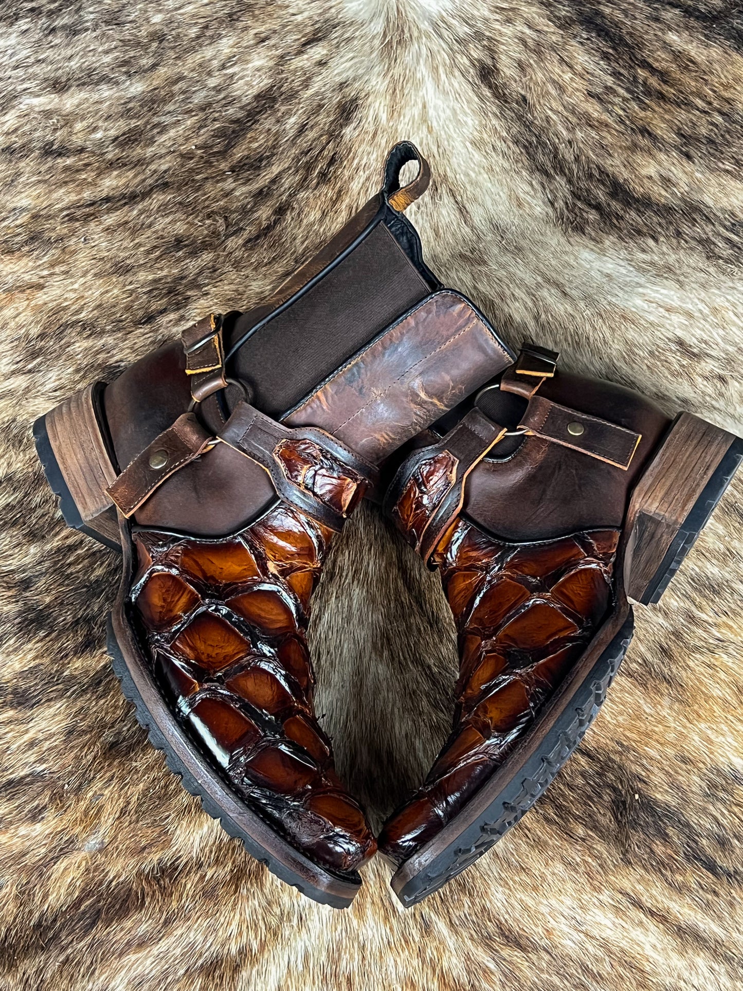 CARLO BROWN PIRARUCU BOOTS DUBAI