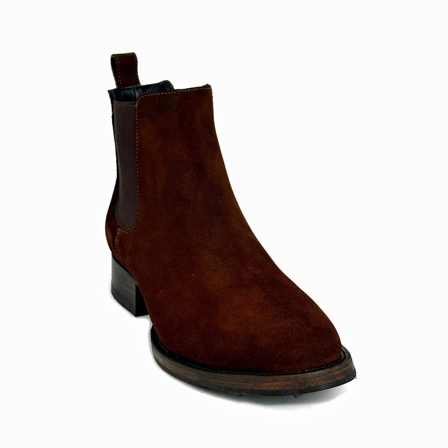CARLO BROWN PITON BOOTS