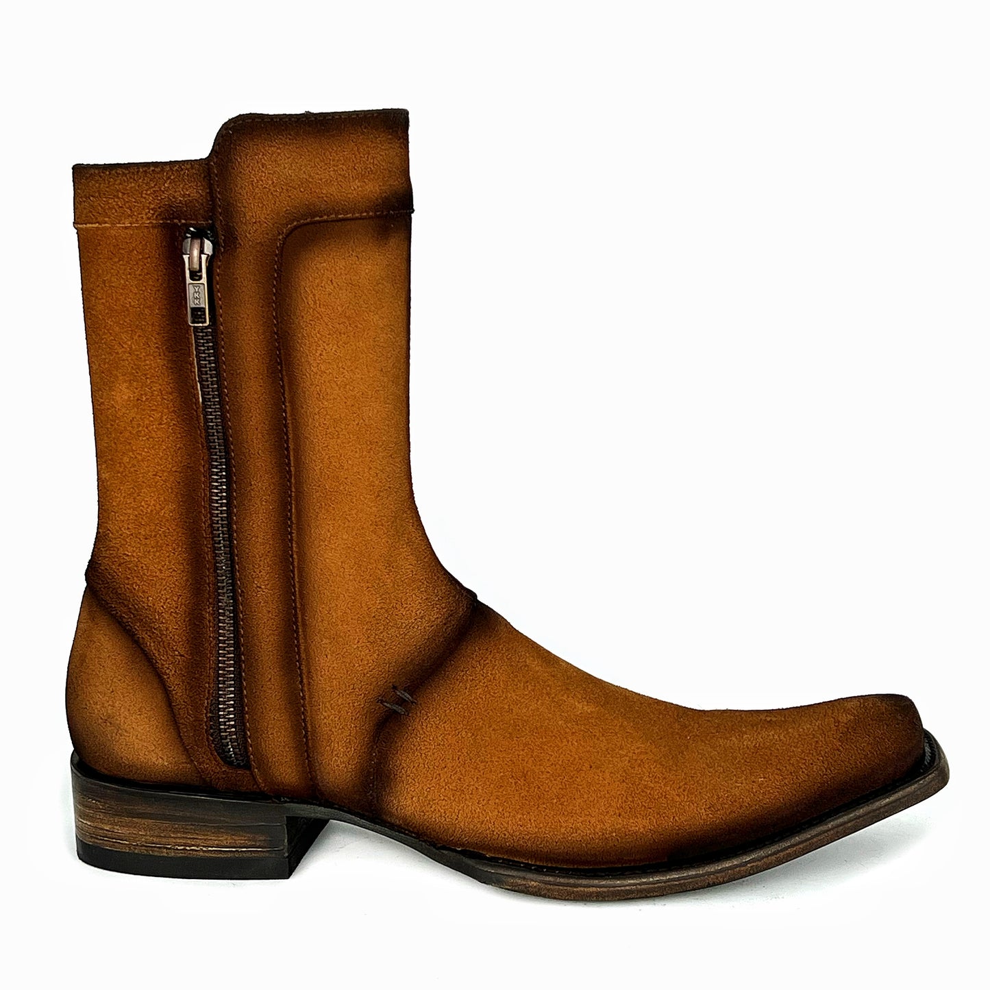 CARLO BROWN PITON BOOTS