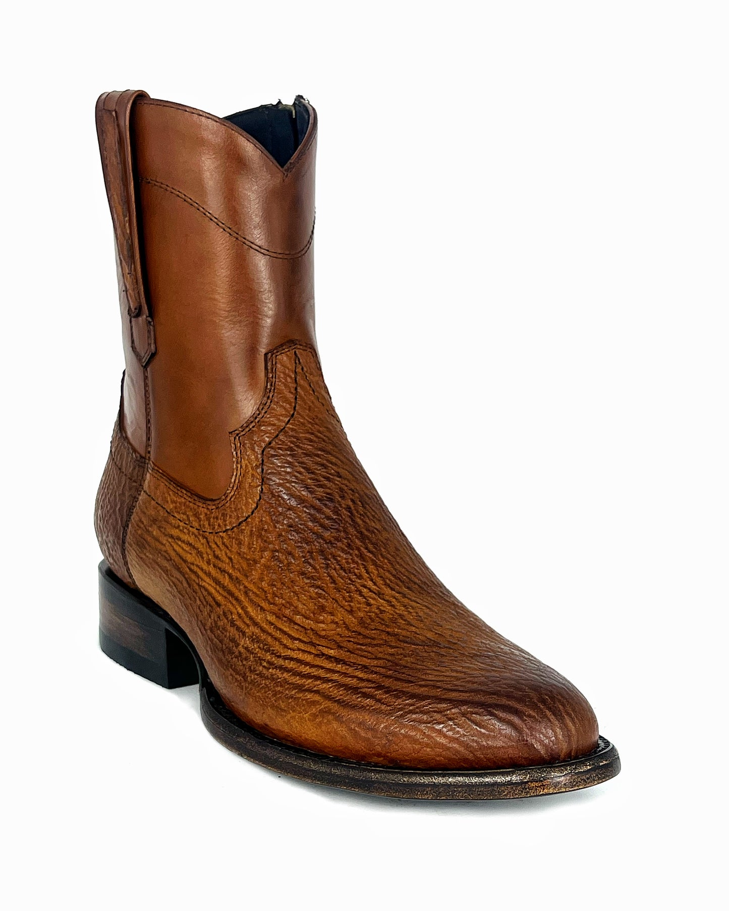 EMMA BROWN PITON BOOTS
