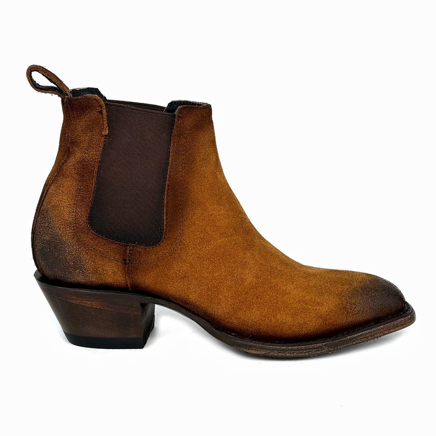 CARLO BROWN PITON BOOTS