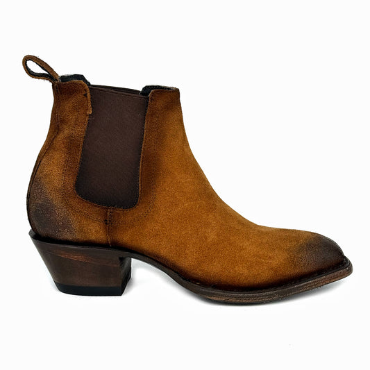 CARLO BROWN PITON BOOTS