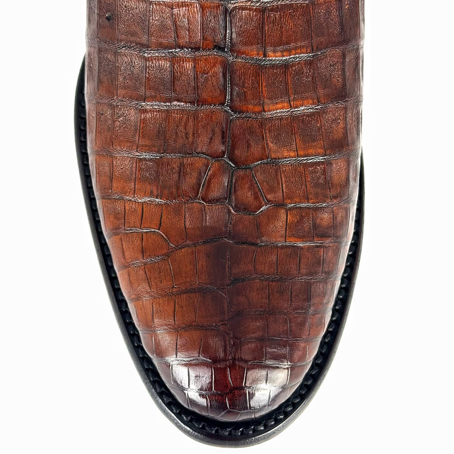 EMMA MIEL FULL COCODRILO FUSCUS OVAL