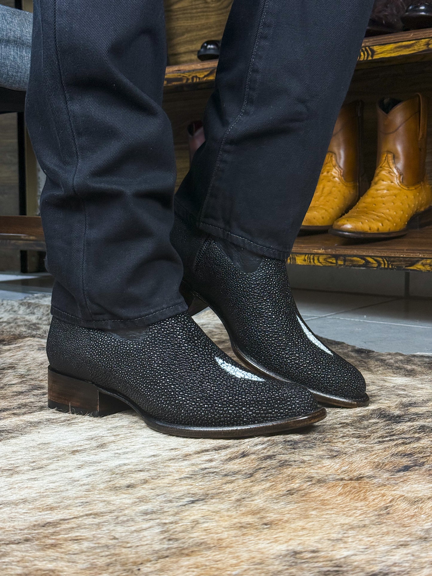 EMMA BROWN PITON BOOTS