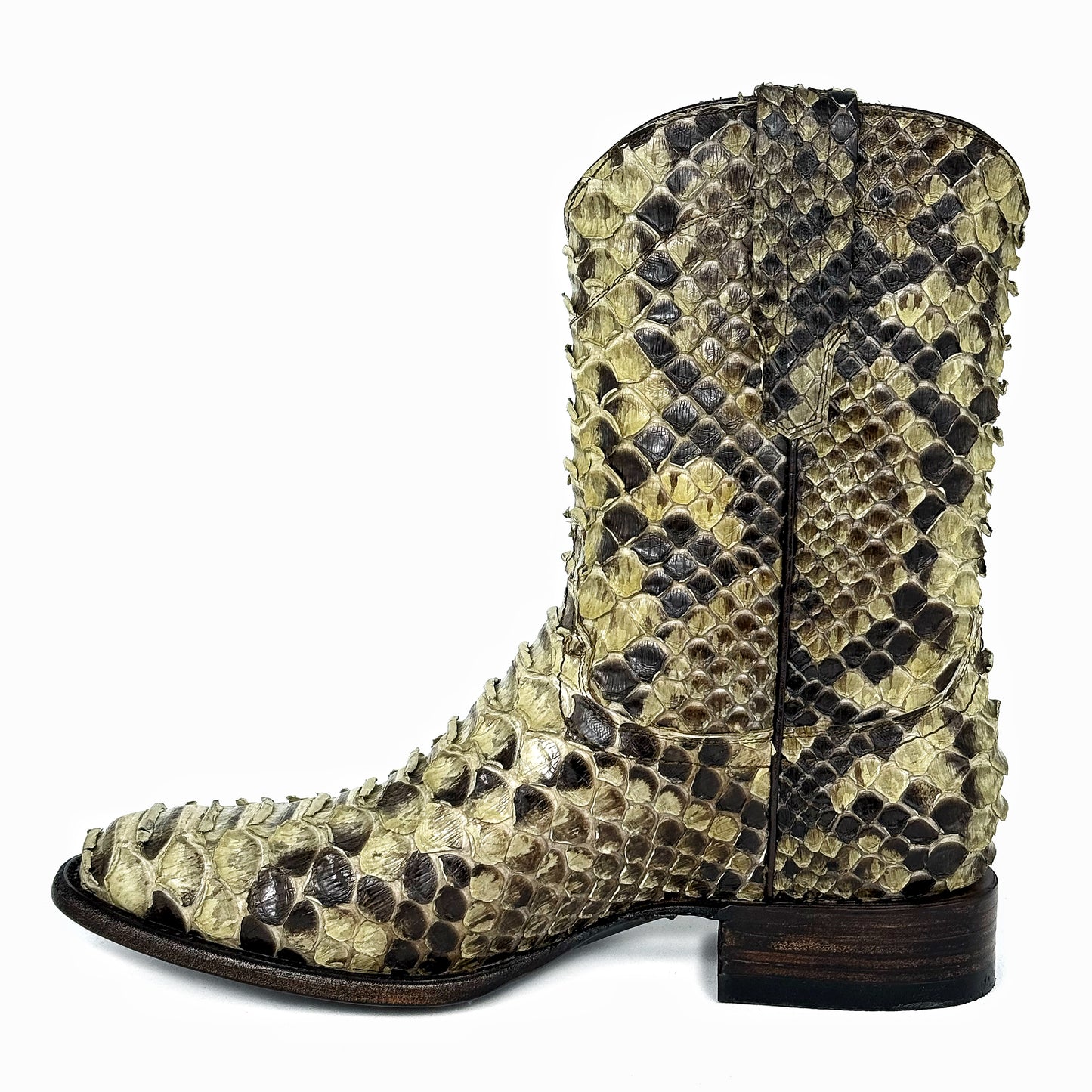 EMMA BROWN PITON BOOTS