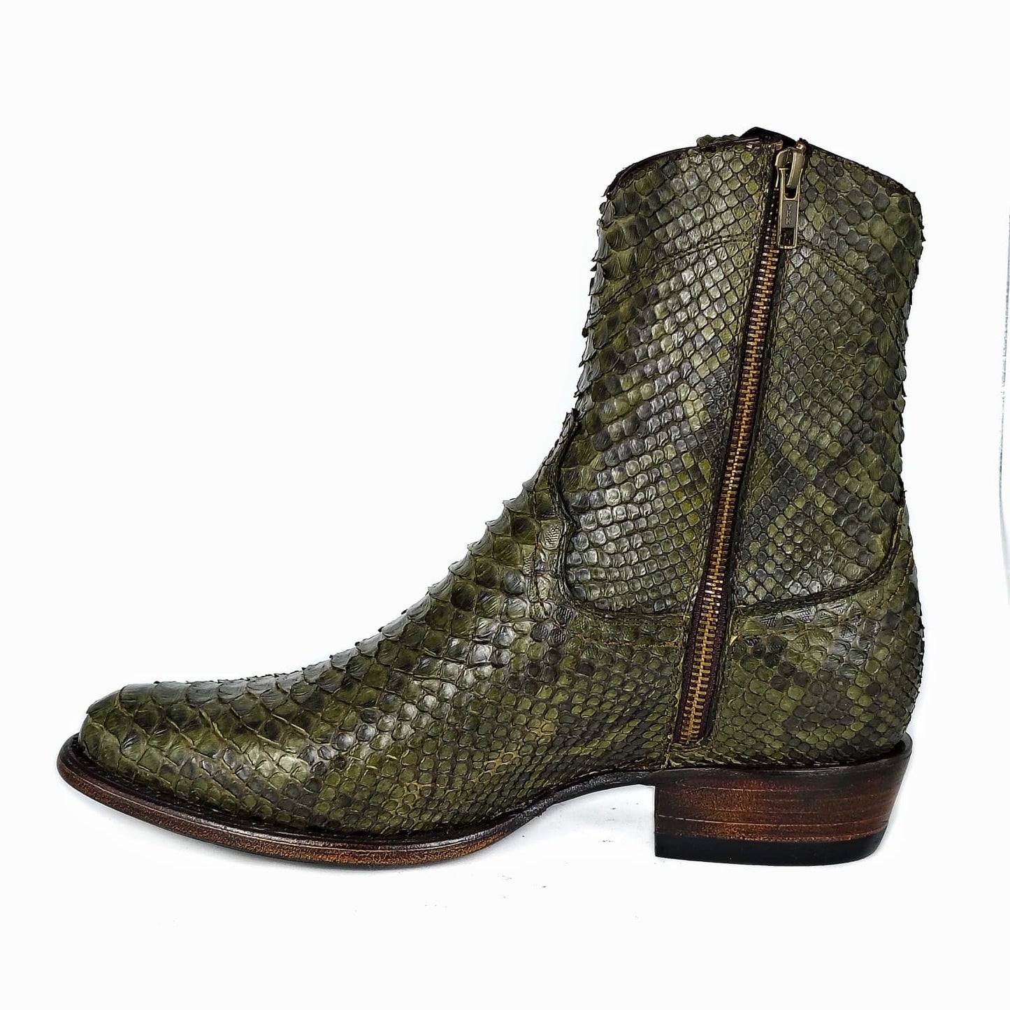 EMMA BROWN PITON BOOTS
