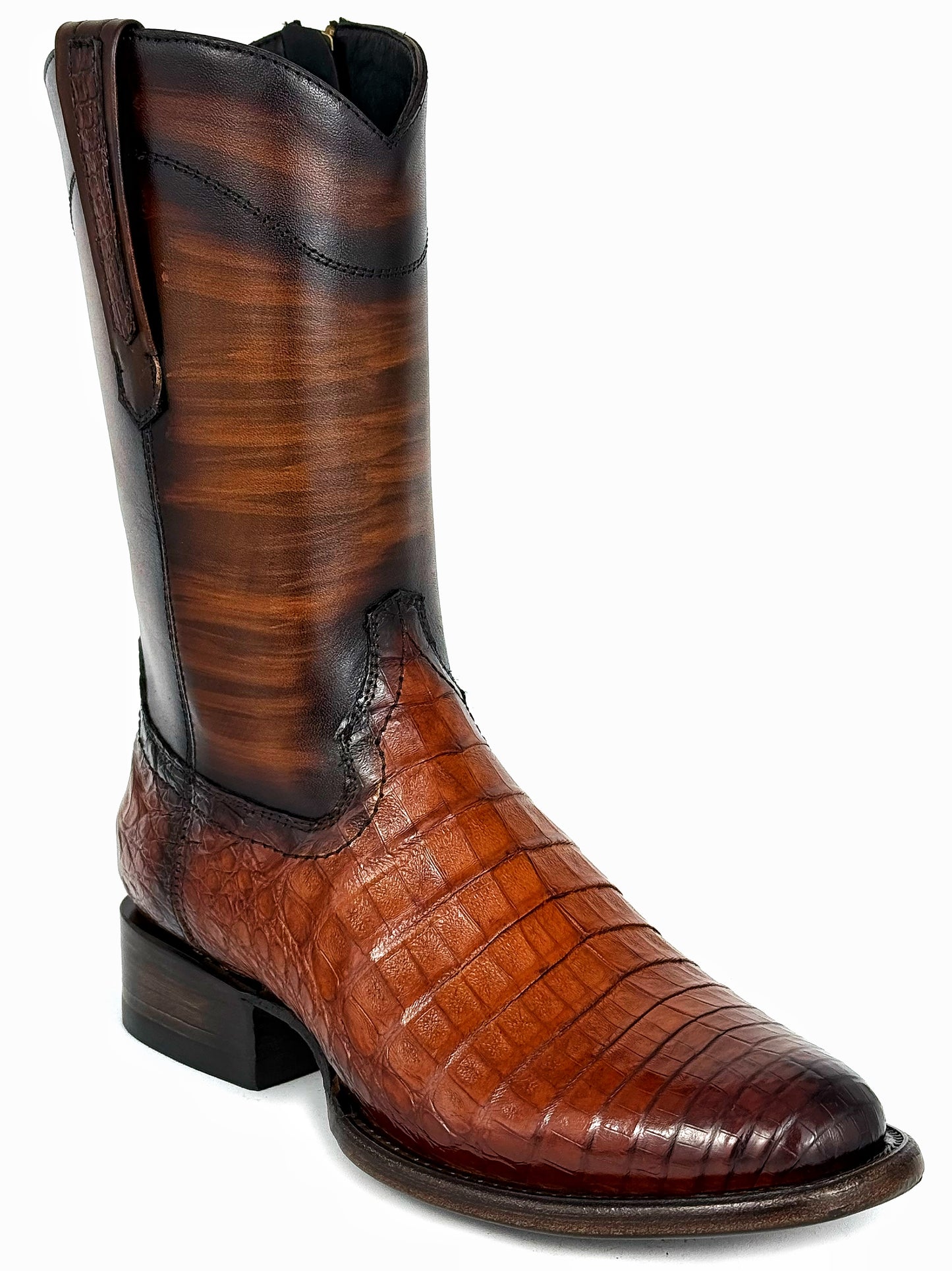 EMMA HIGH MIEL COCODRILO FUSCUS OVAL