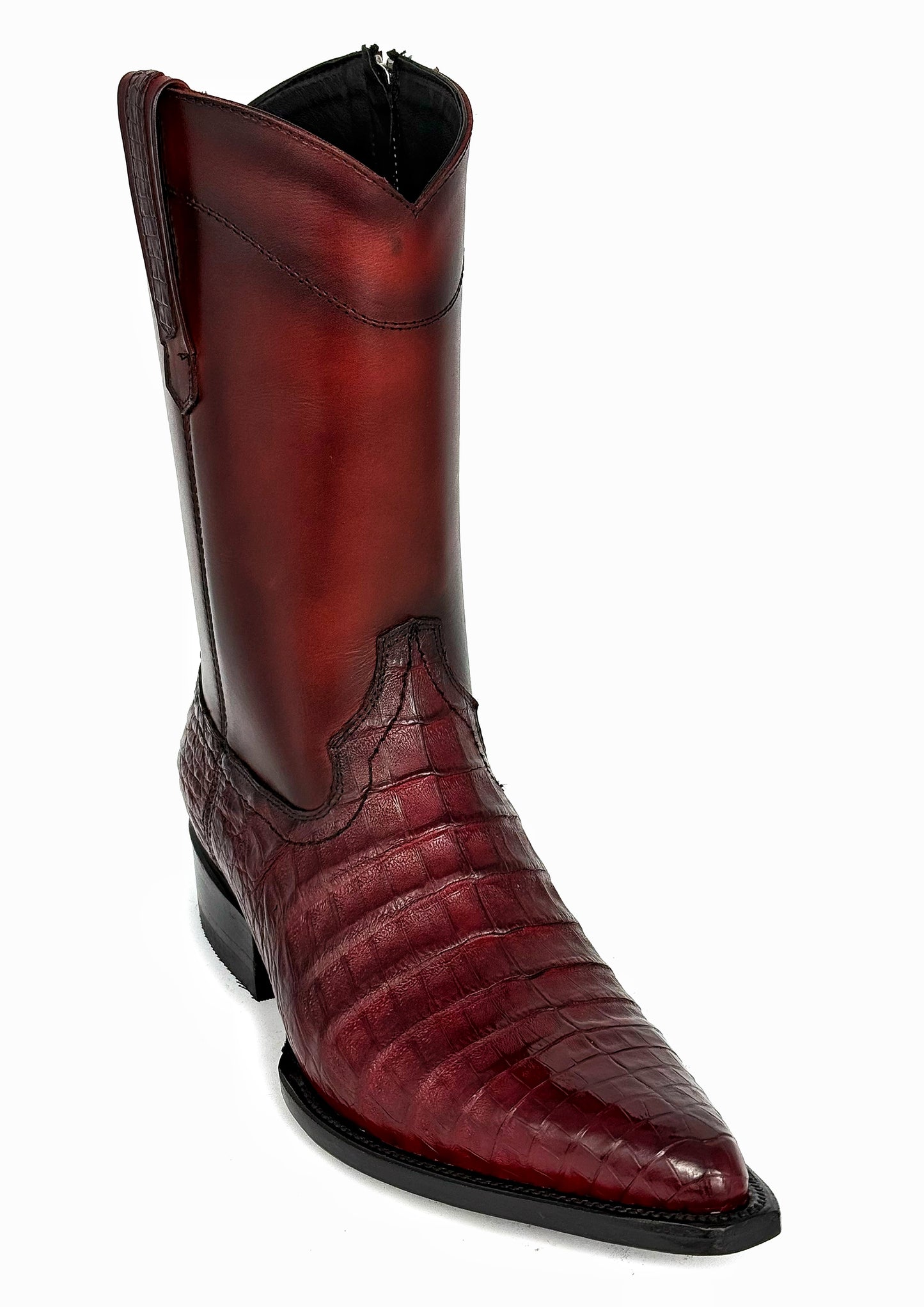 EMMA HIGH RED COCODRILO FUSCUS TEXANA