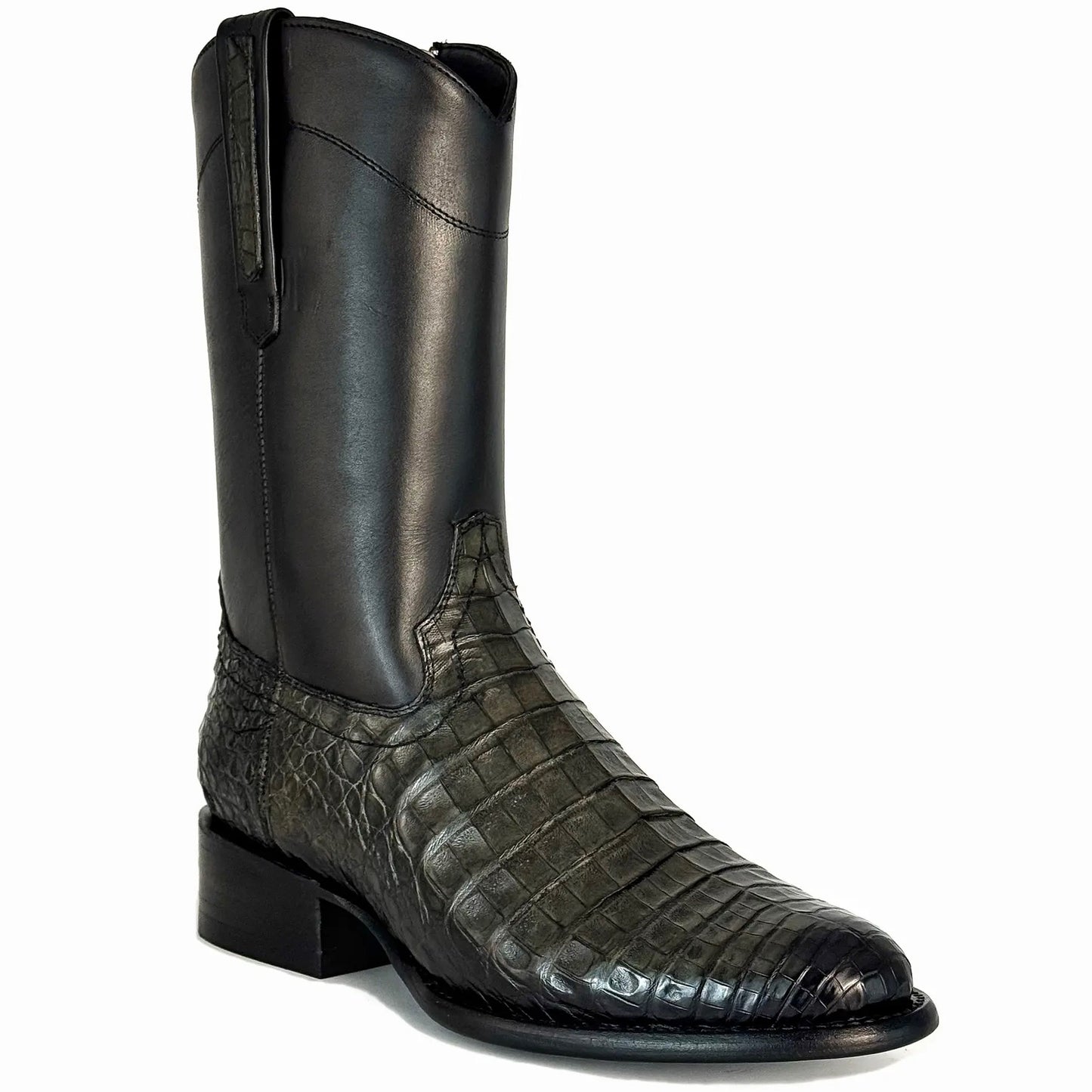 EMMA HIGH GRIS COLA BELLY COCODRILO FUSCUS OVAL
