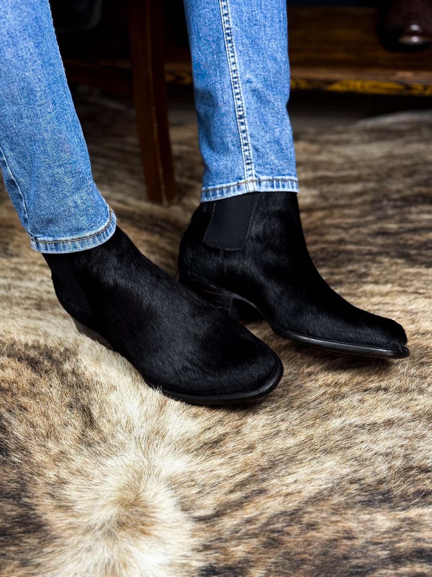 CARLO BROWN PITON BOOTS