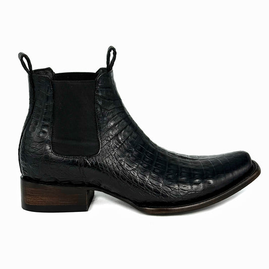 CARLO BROWN PITON BOOTS