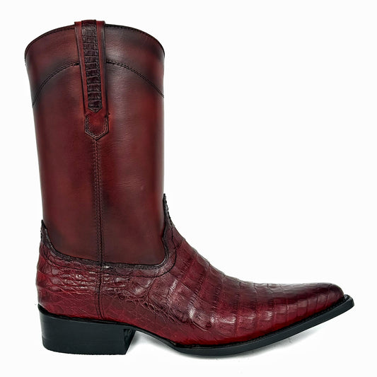CARLO BROWN PITON BOOTS