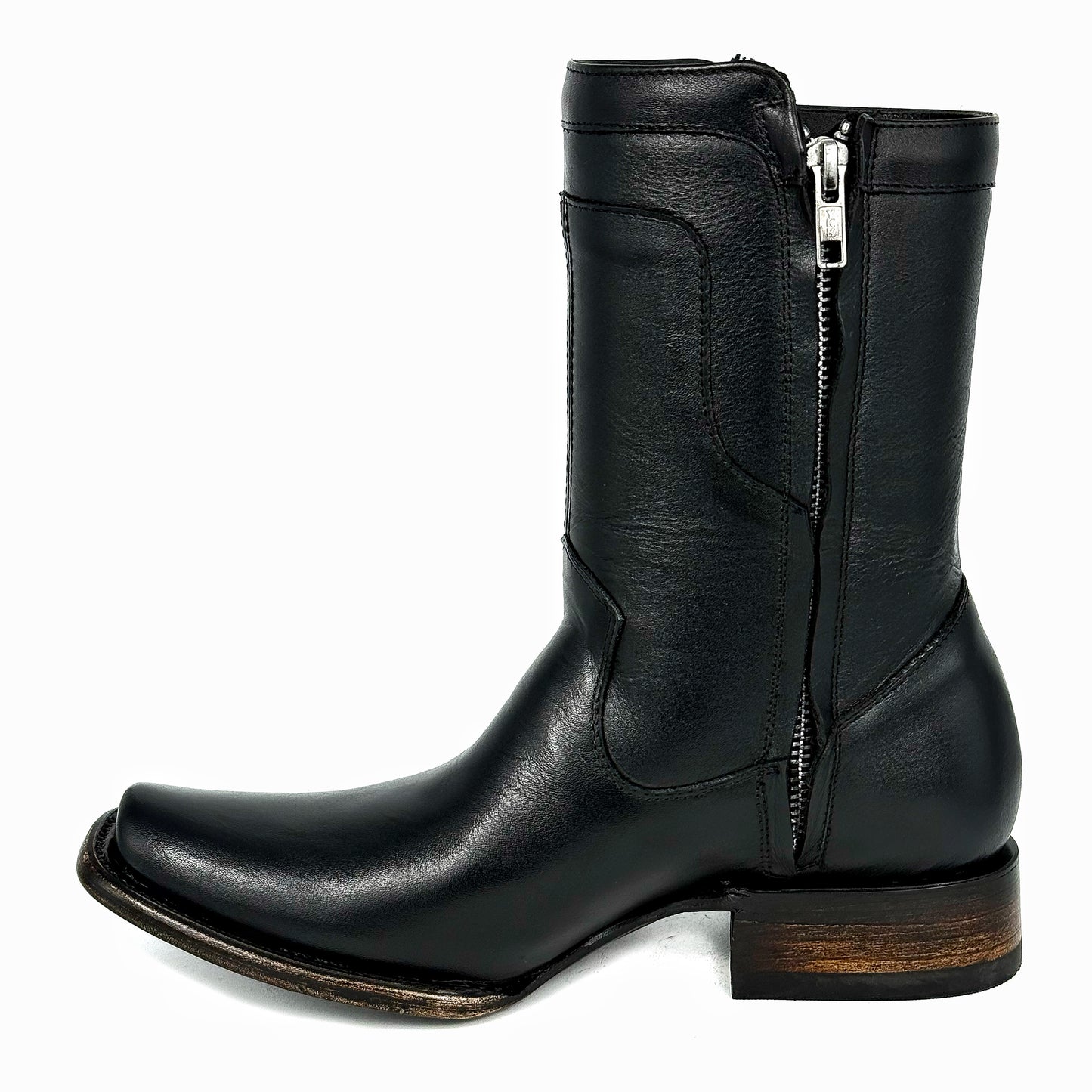 CARLO BROWN PITON BOOTS
