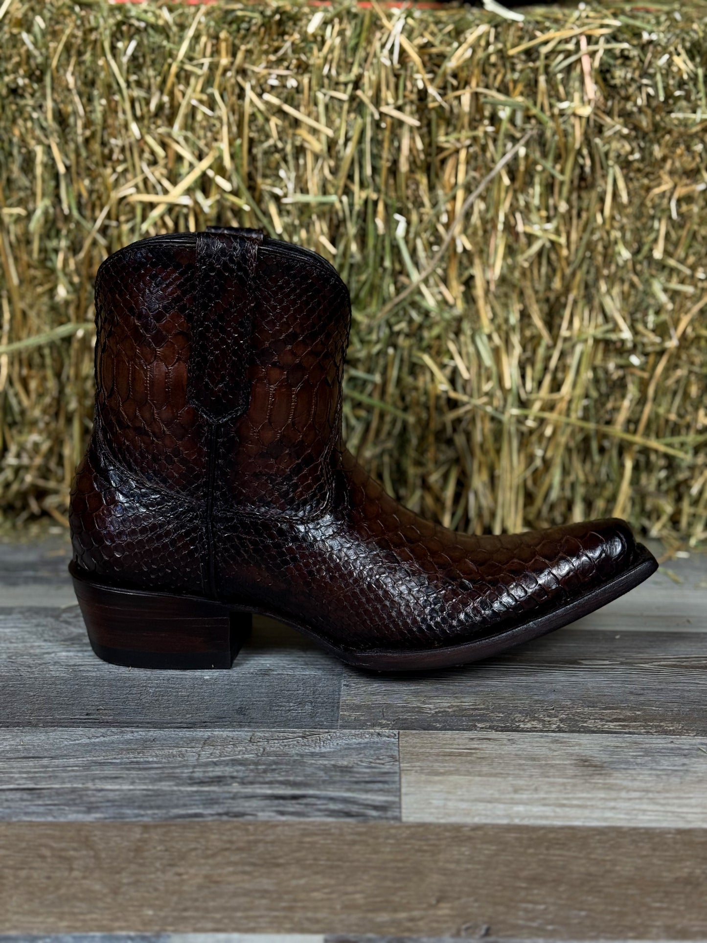 EMMA BROWN PITON BOOTS