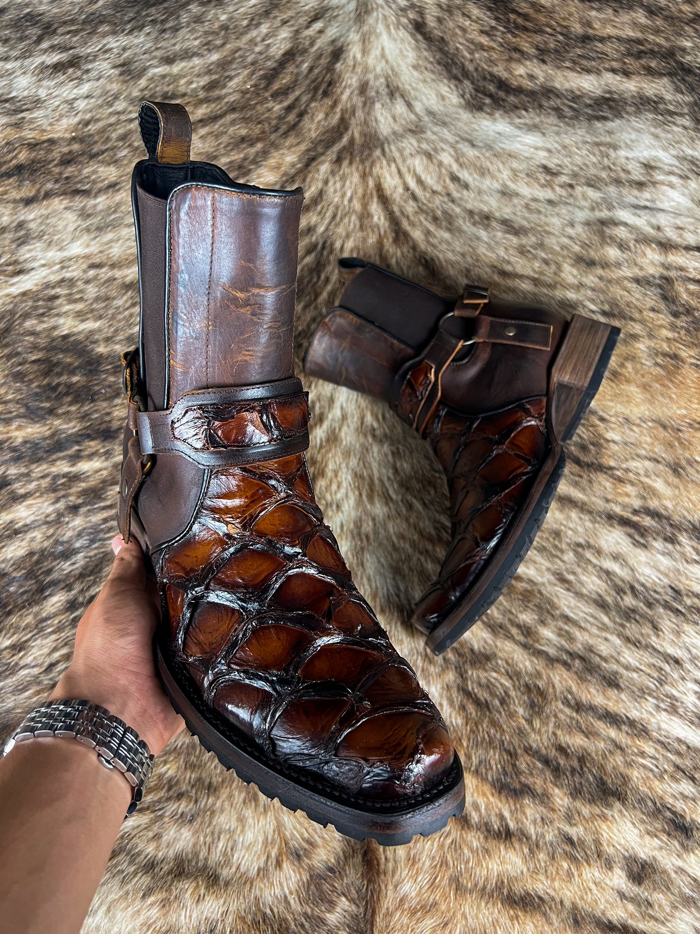 CARLO BROWN PIRARUCU BOOTS DUBAI