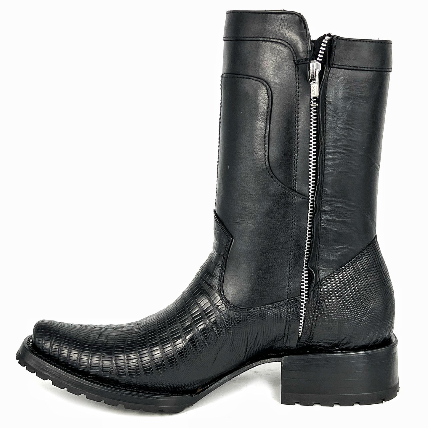 EMMA BROWN LIZARD BOOTS