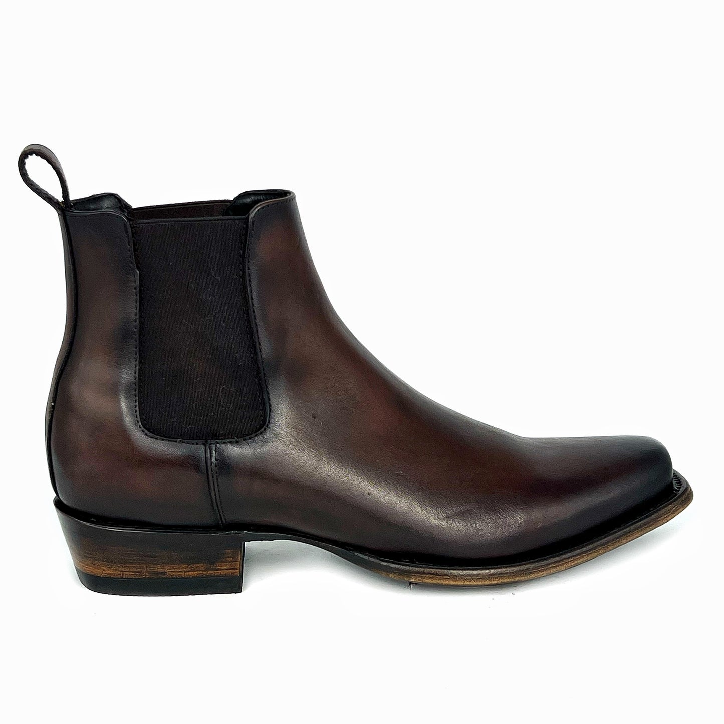 CARLO BROWN PITON BOOTS