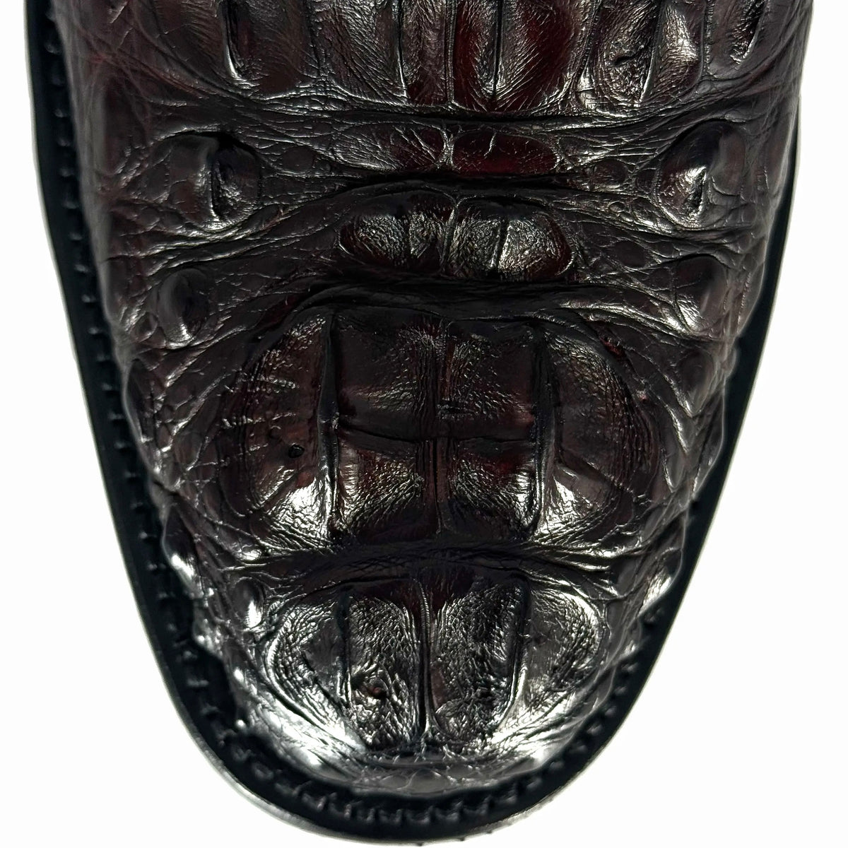EMMA VINO NUCA ALLIGATOR OVAL