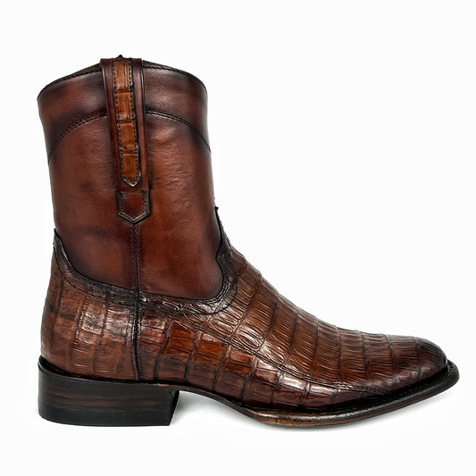 EMMA BROWN PITON BOOTS
