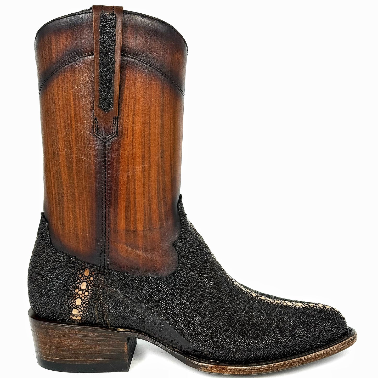 EMMA BROWN PITON BOOTS