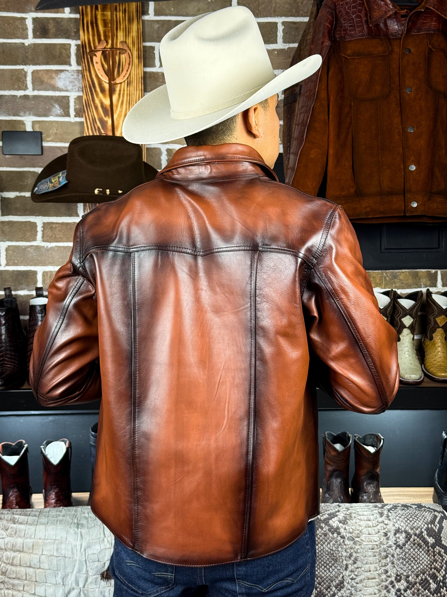 CAMISOLA VAQUERA BROWN BORREGO