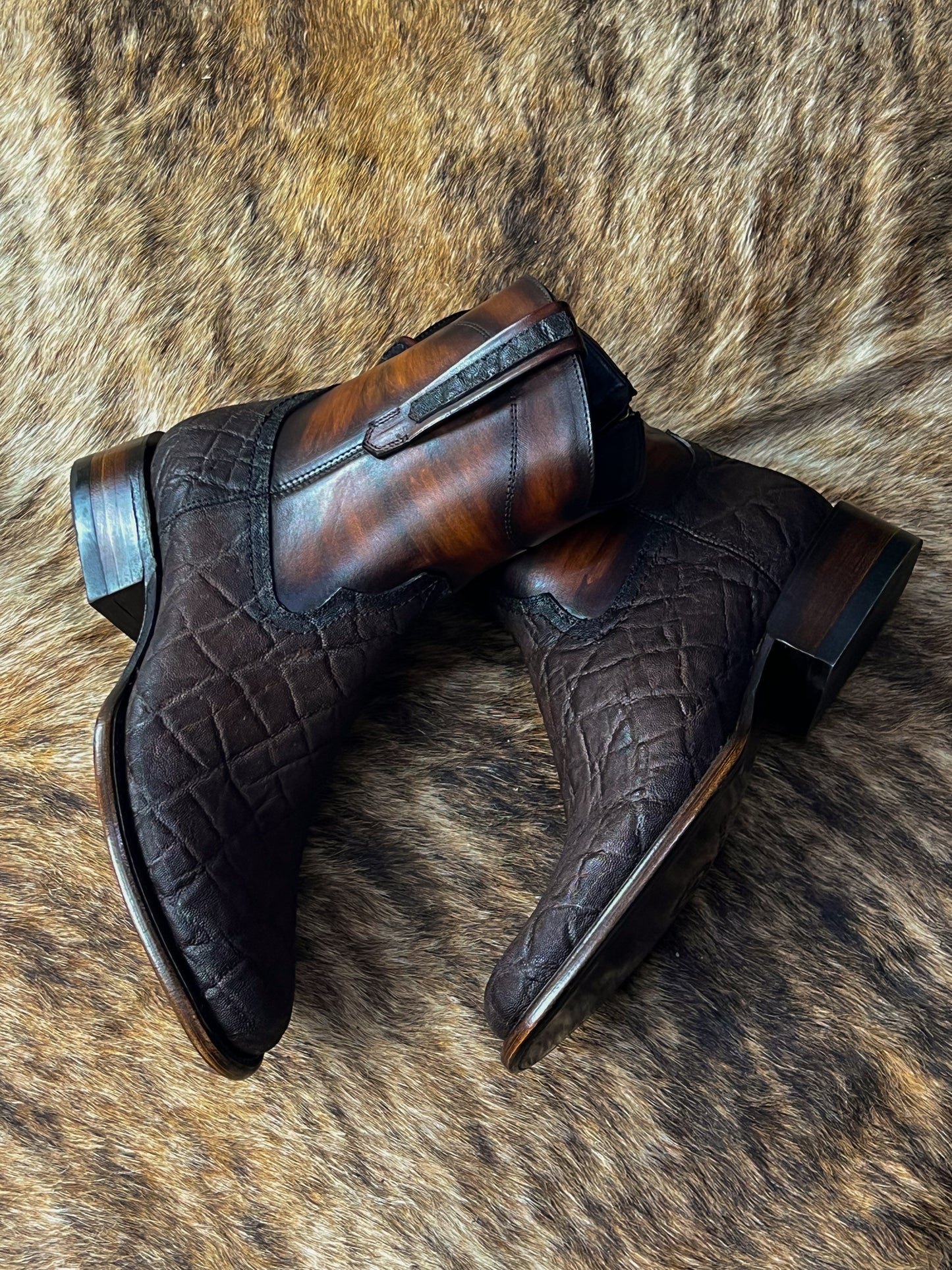 EMMA BROWN ELEFANTE BOOTS OVAL