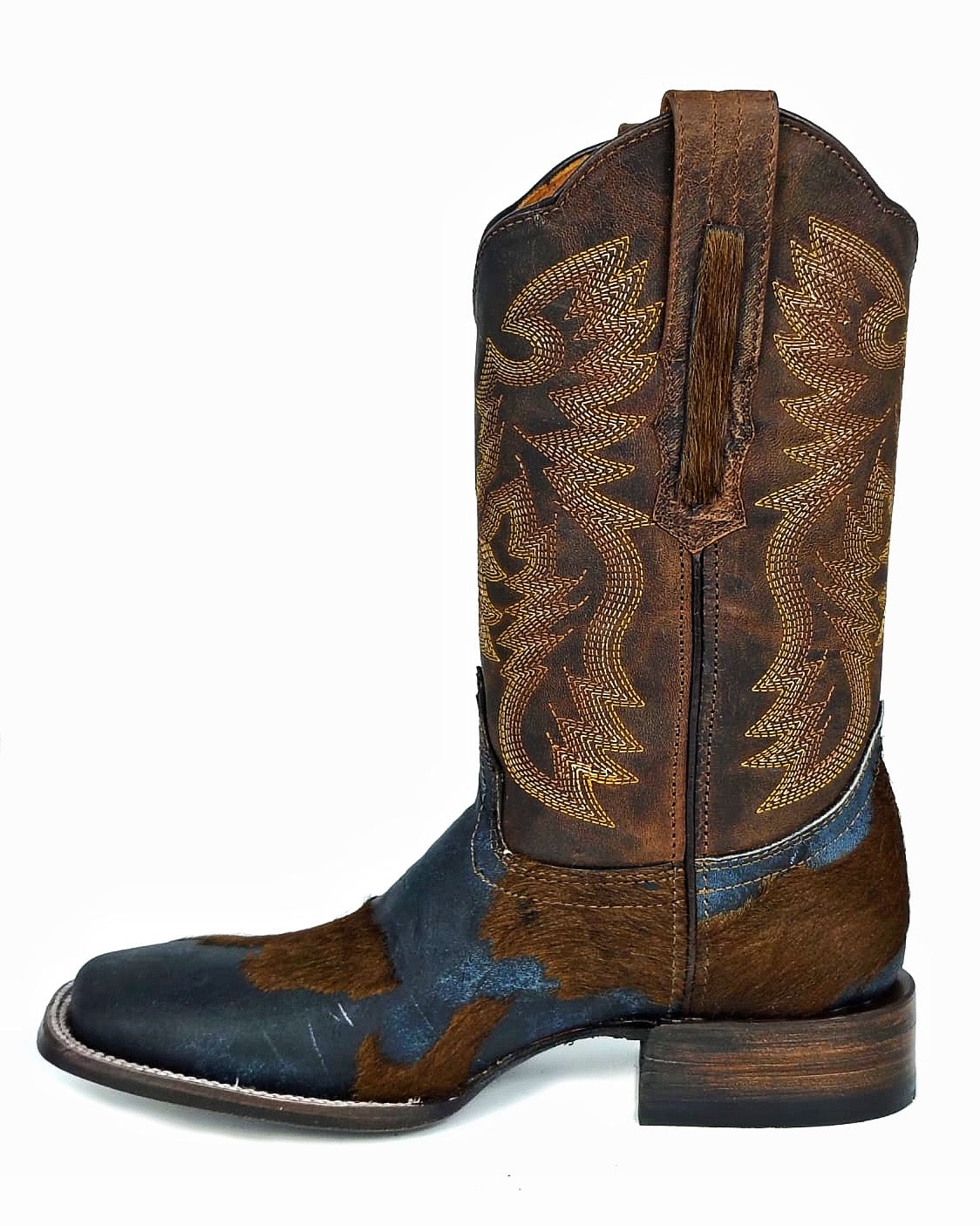 CARLO BROWN PITON BOOTS