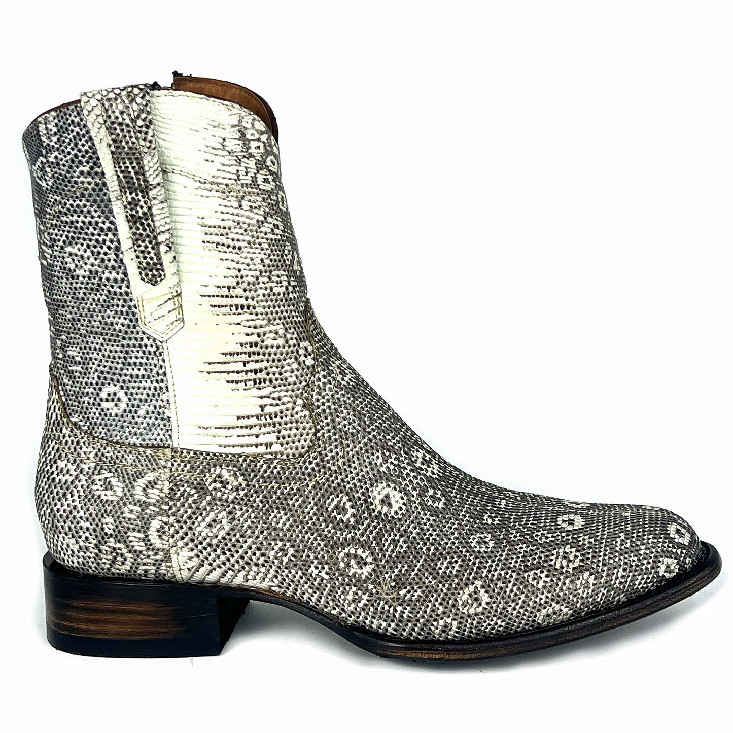 EMMA BROWN LIZARD BOOTS