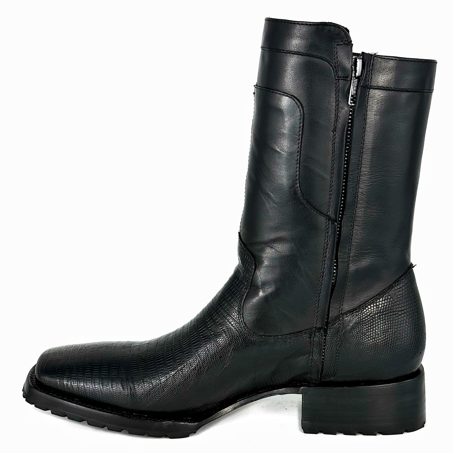 EMMA BROWN LIZARD BOOTS