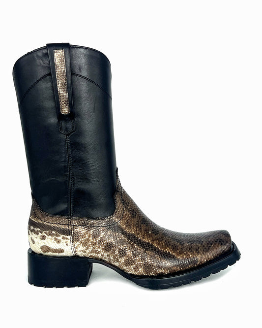 EMMA BROWN PITON BOOTS