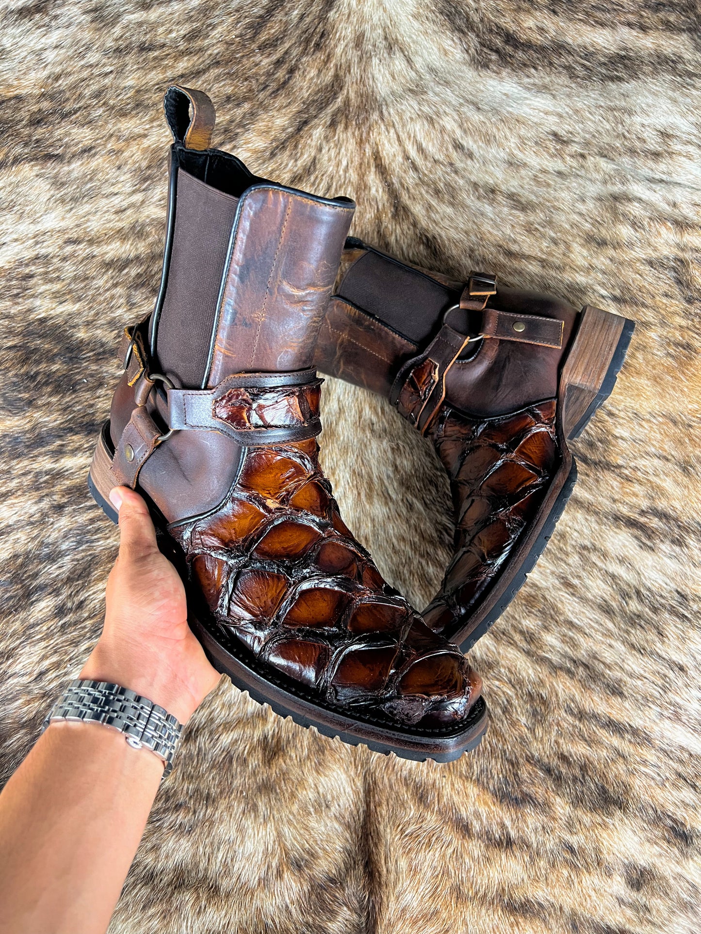 CARLO BROWN PIRARUCU BOOTS DUBAI