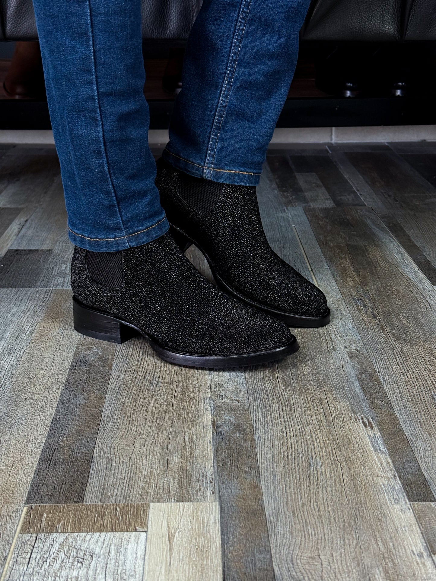 EMMA BROWN PITON BOOTS