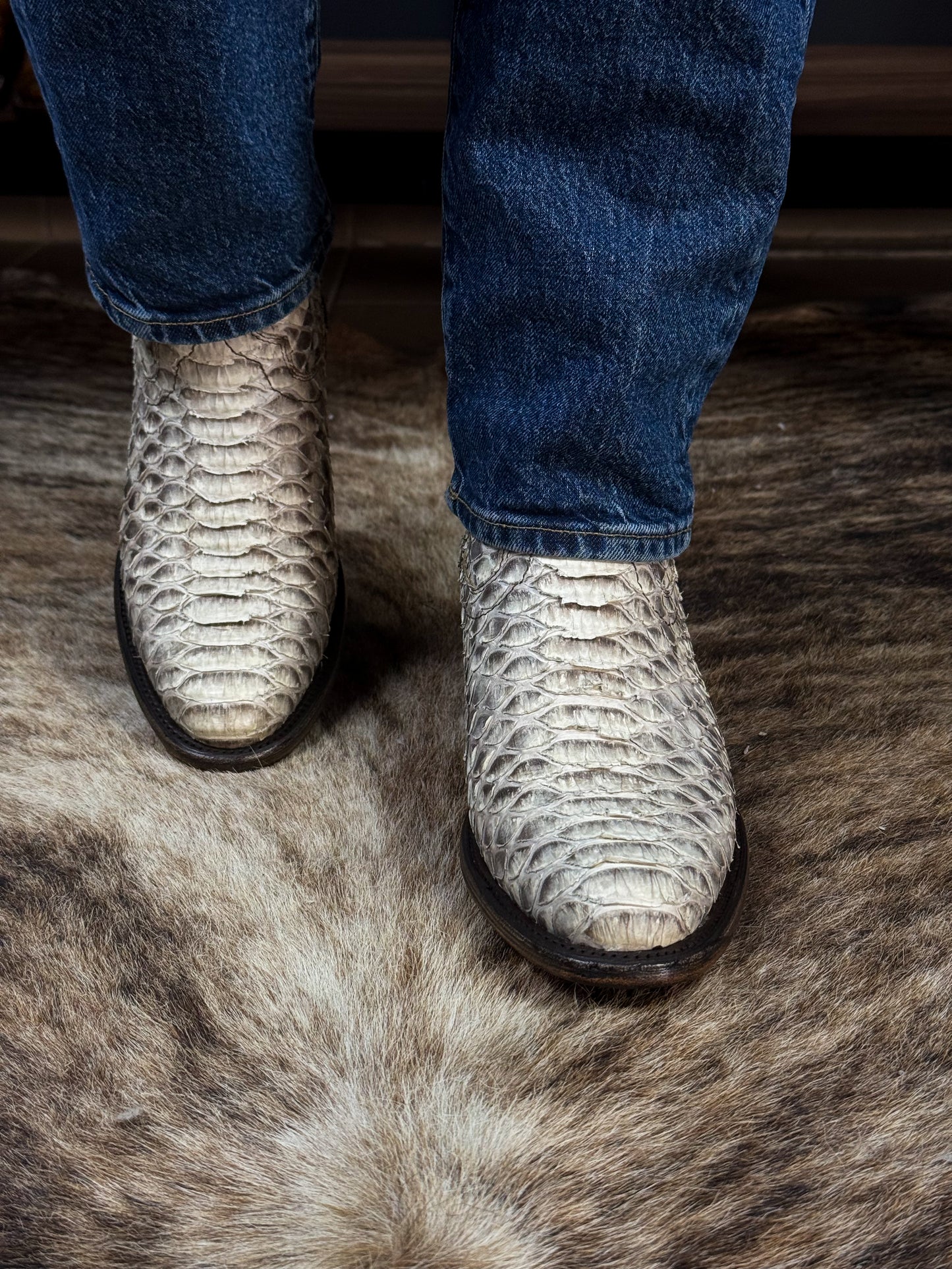 EMMA BROWN PITON BOOTS