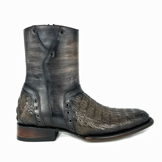 EMMA BROWN PITON BOOTS