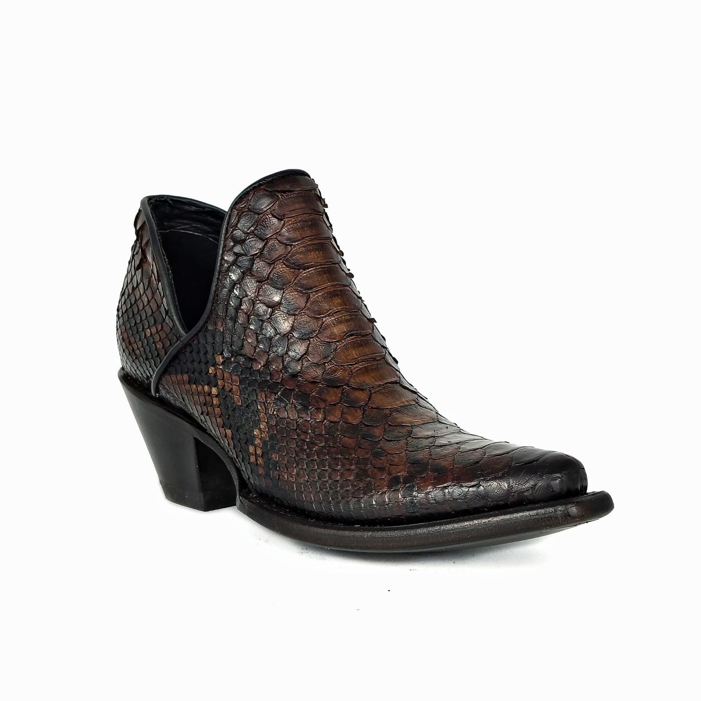 EMMA BROWN PITON BOOTS