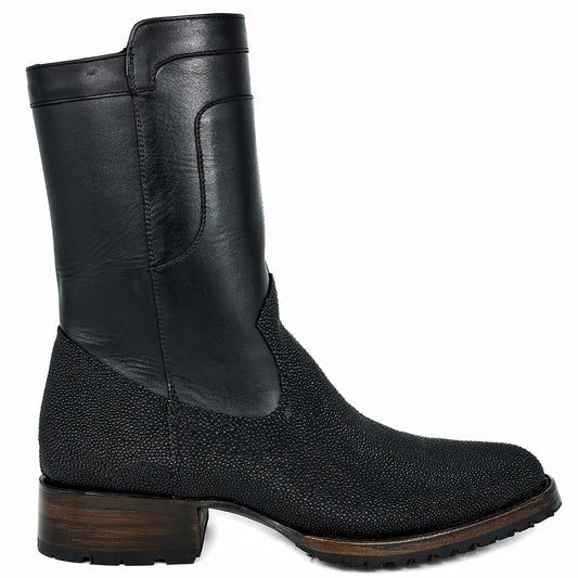 EMMA BROWN PITON BOOTS