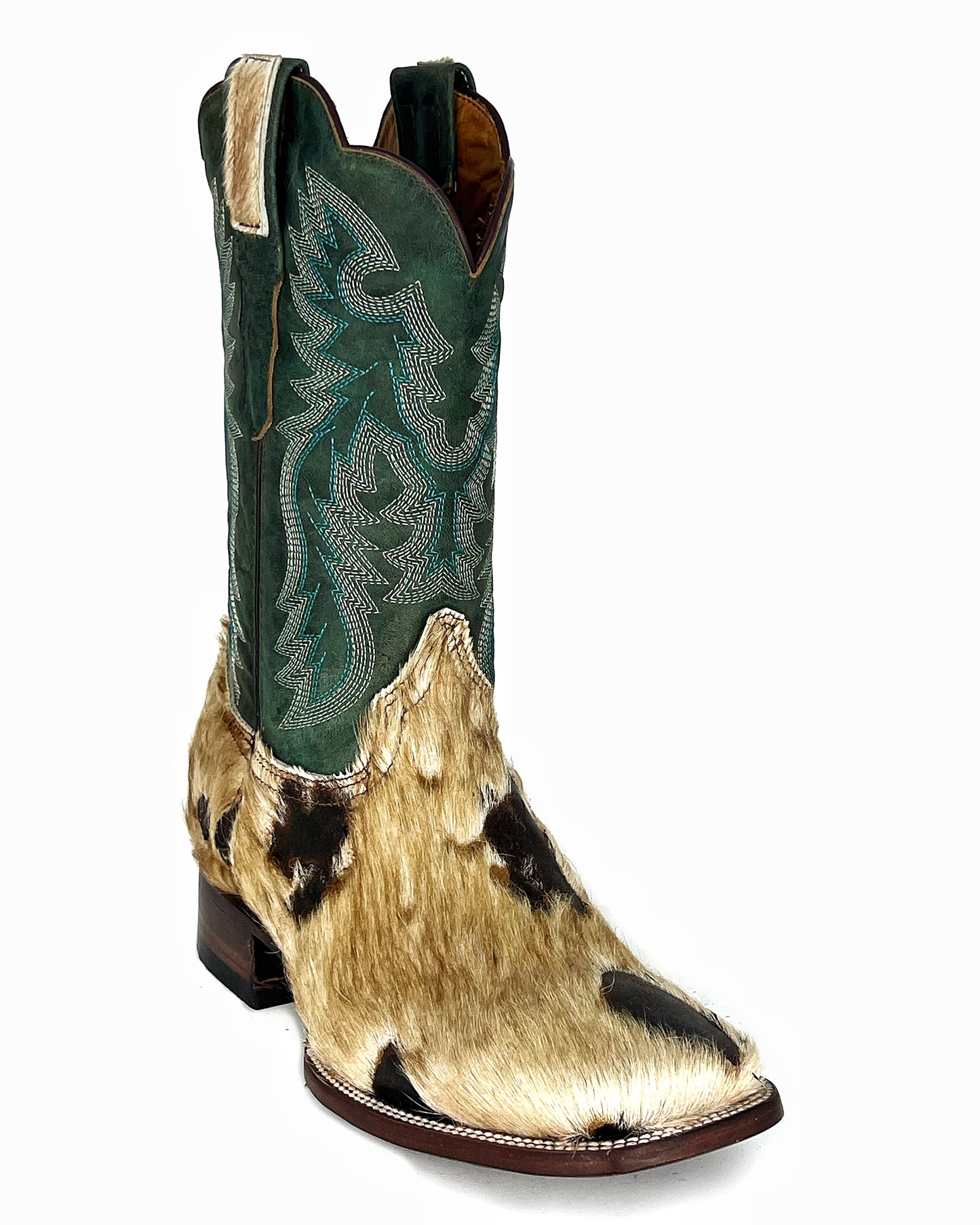 CARLO BROWN PITON BOOTS