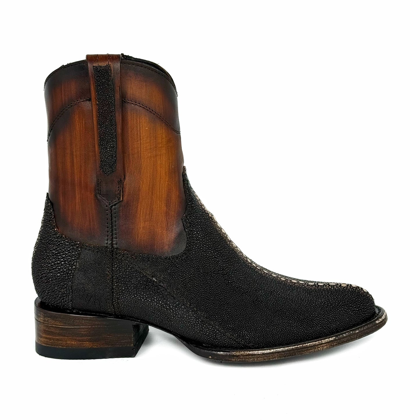 EMMA BROWN PITON BOOTS