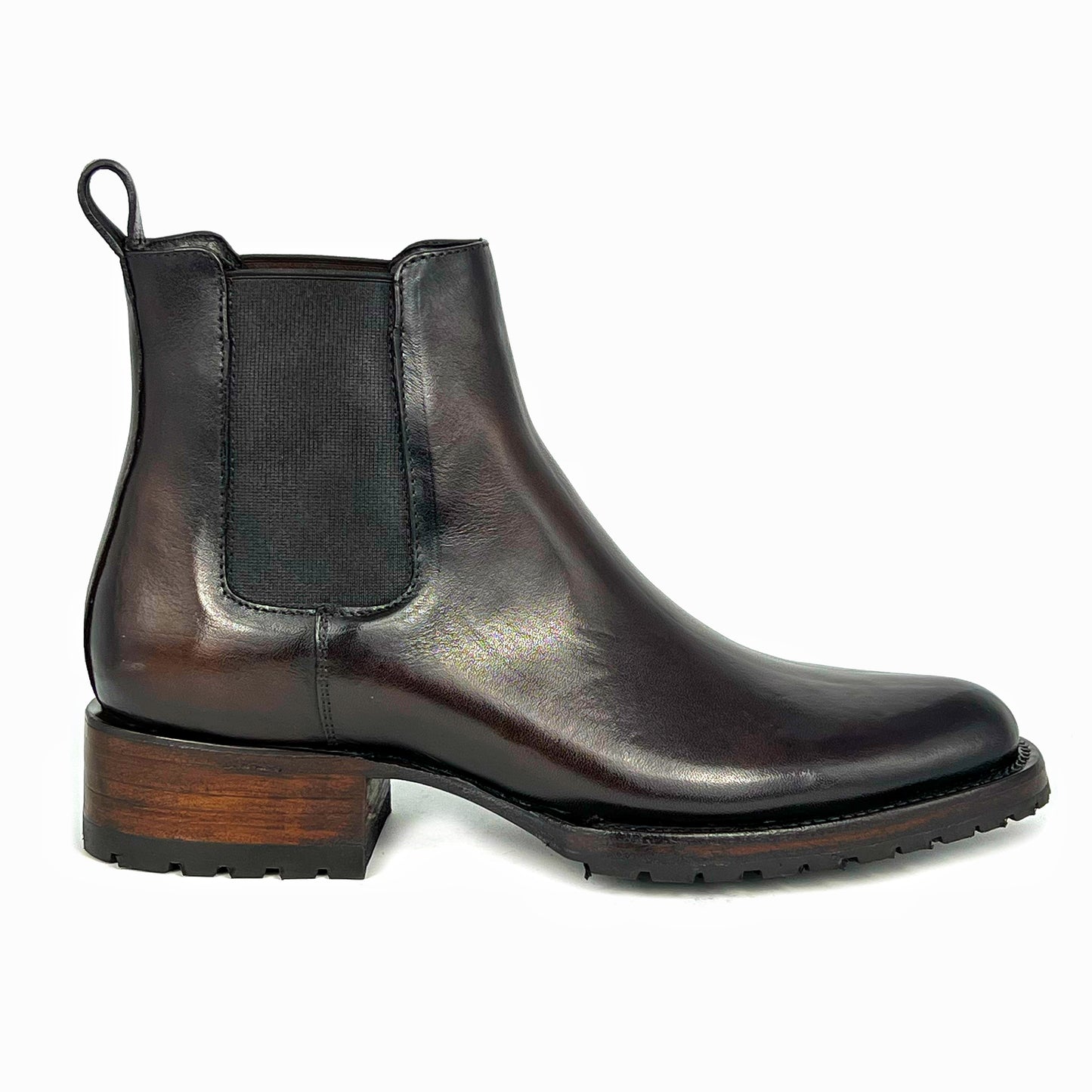 CARLO BROWN PITON BOOTS
