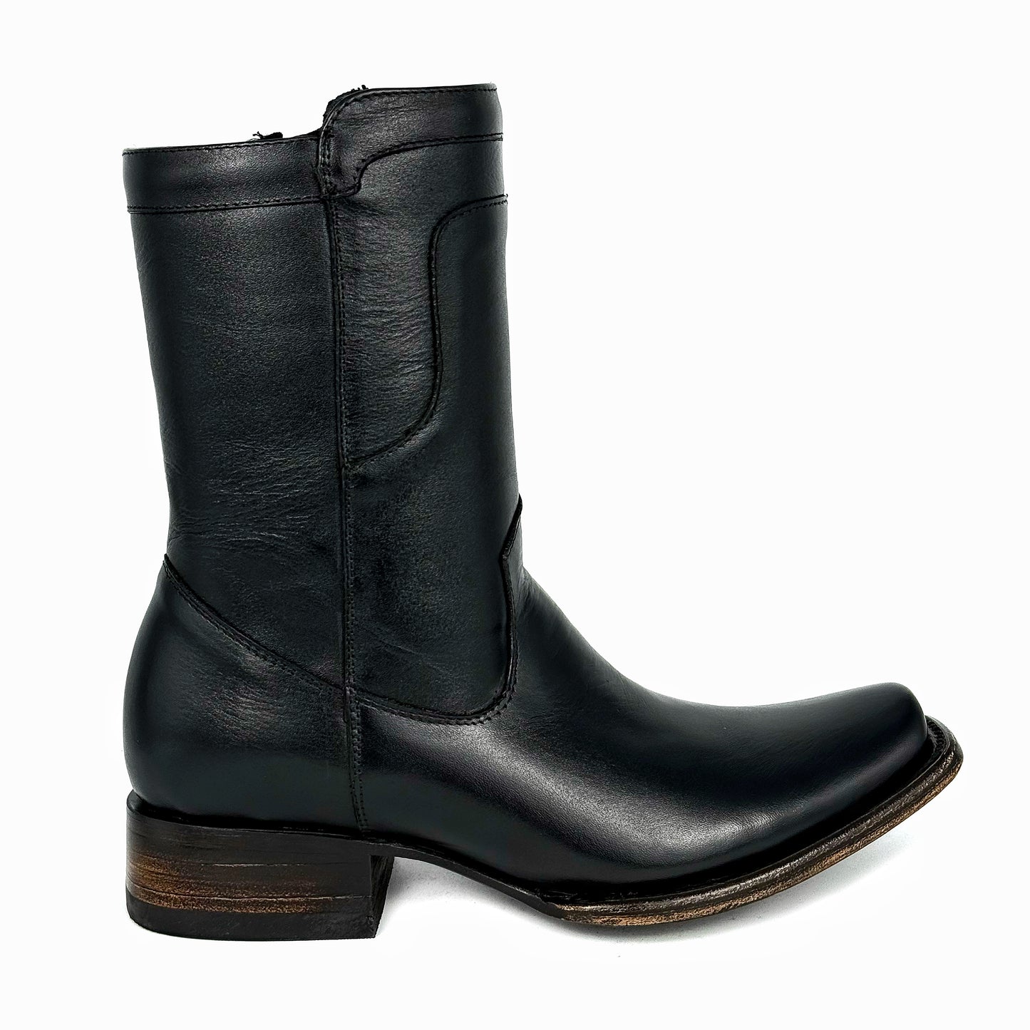 CARLO BROWN PITON BOOTS