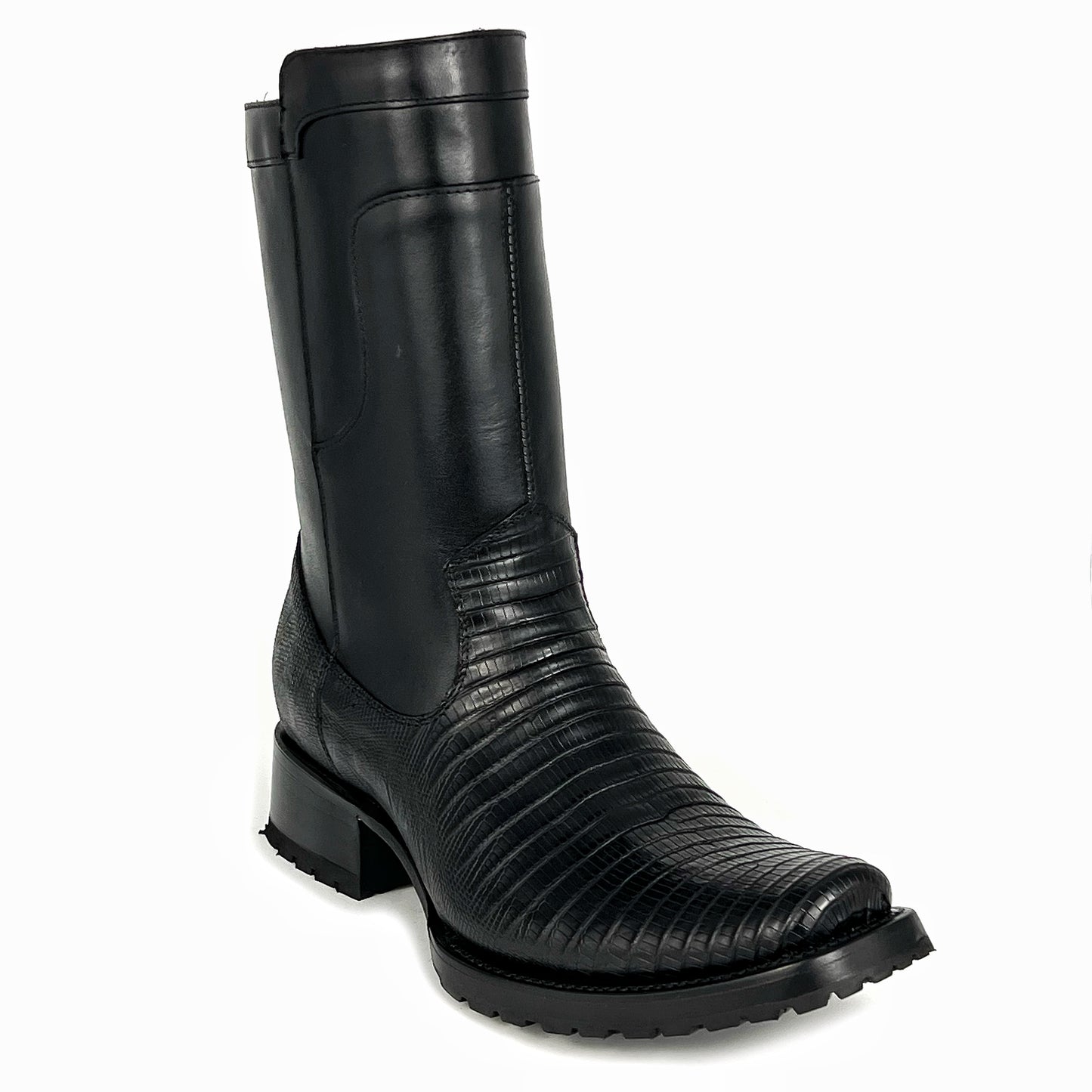 EMMA BROWN LIZARD BOOTS