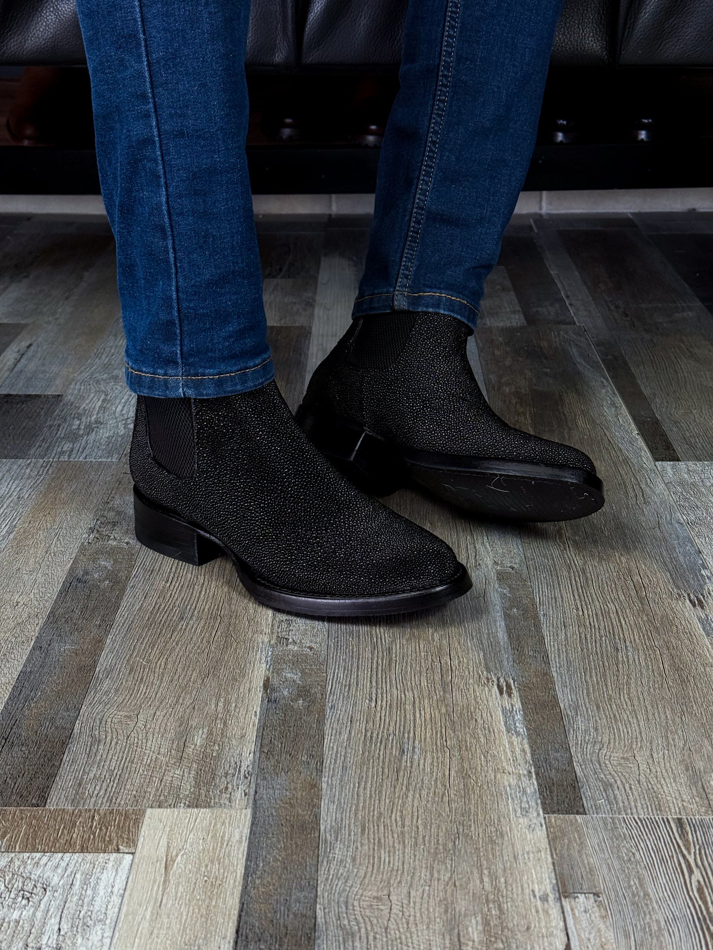 EMMA BROWN PITON BOOTS