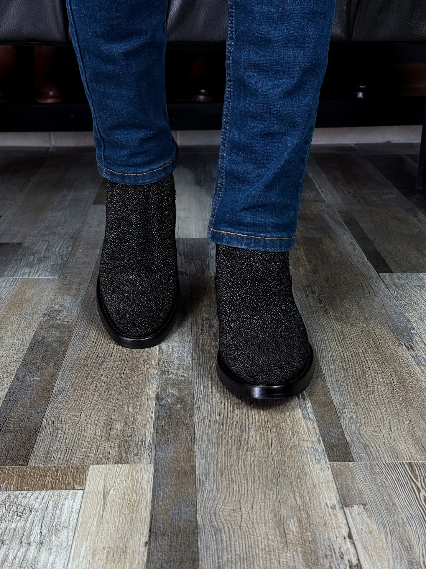 EMMA BROWN PITON BOOTS